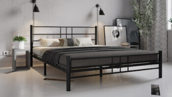 Кровать Askona Chris 160 черная - Image 3