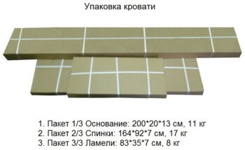 Кровать Кармэла 180 черная + матрас Sergio - Image 10