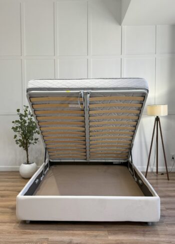 Кровать Доминика ПМ 180 бежевая + матрас Sergio - Image 10