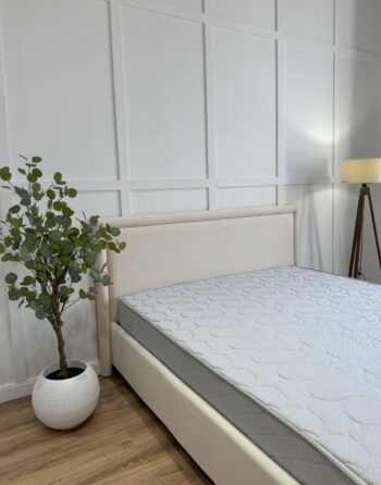 Кровать Доминика 180 бежевая + матрас Sergio - Image 9