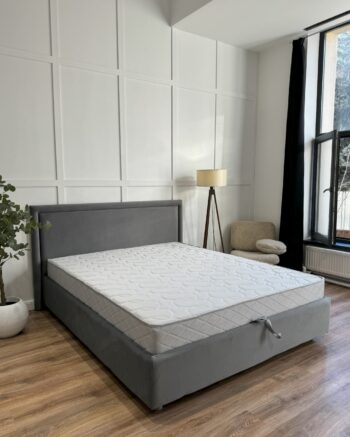 Кровать Доминика ПМ 180 серая - Image 10