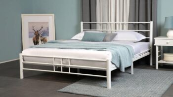 Кровать Chris 180 белая + матрас Sergio - Image 10