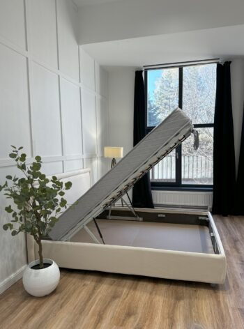 Кровать Доминика ПМ 160 бежевая - Image 10