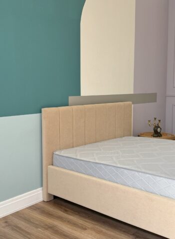 Кровать Симона ПМ 140 бежевая - Image 6