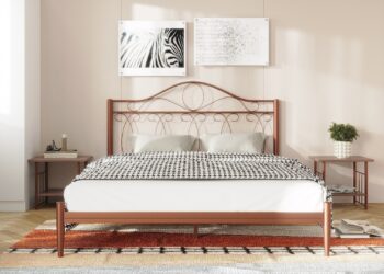 Кровать Адриана 140 бронзовая + матрас Sergio - Image 7