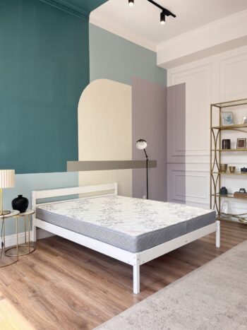 Кровать Джулия 140 белая + матрас Sergio - Image 4