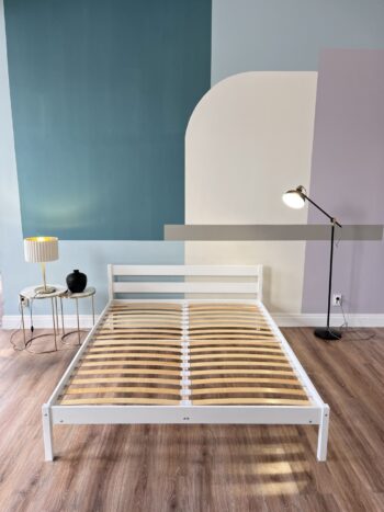 Кровать Джулия 140 белая + матрас Sergio - Image 6