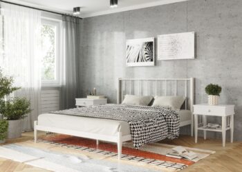 Кровать Глория 180 кремовая