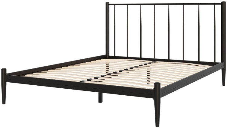 Кровать Глория 180 черная + матрас Sergio — изображение 5