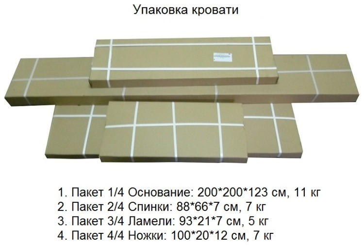 Кровать Селена 90 коричневая — изображение 2
