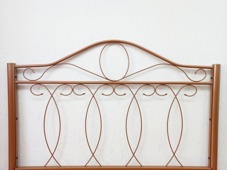 Кровать Адриана 160 бронзовая + матрас Oscar — изображение 8