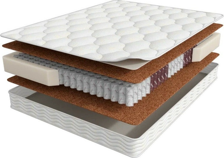 Матрас Askona Terapia Spectra New, 80x200x21 см, чехол трикотаж