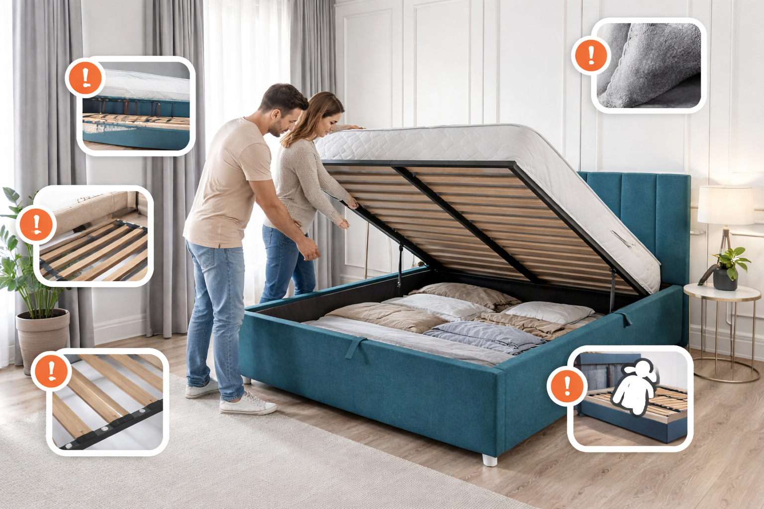 ТОП-7 ошибок при покупке кровати, которые приводят к дискомфорту и лишним расходам