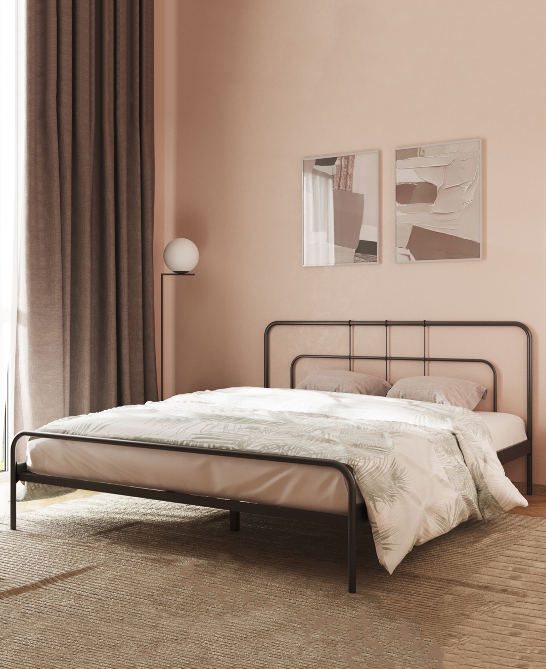 Кровать Modena 160 черная