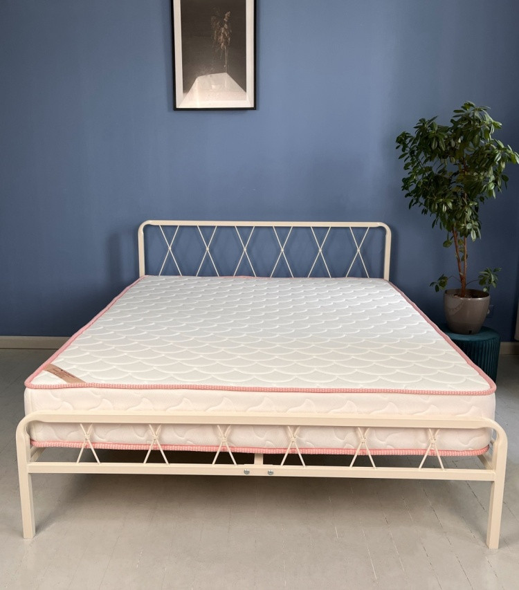 Кровать Рамона 180 кремовая