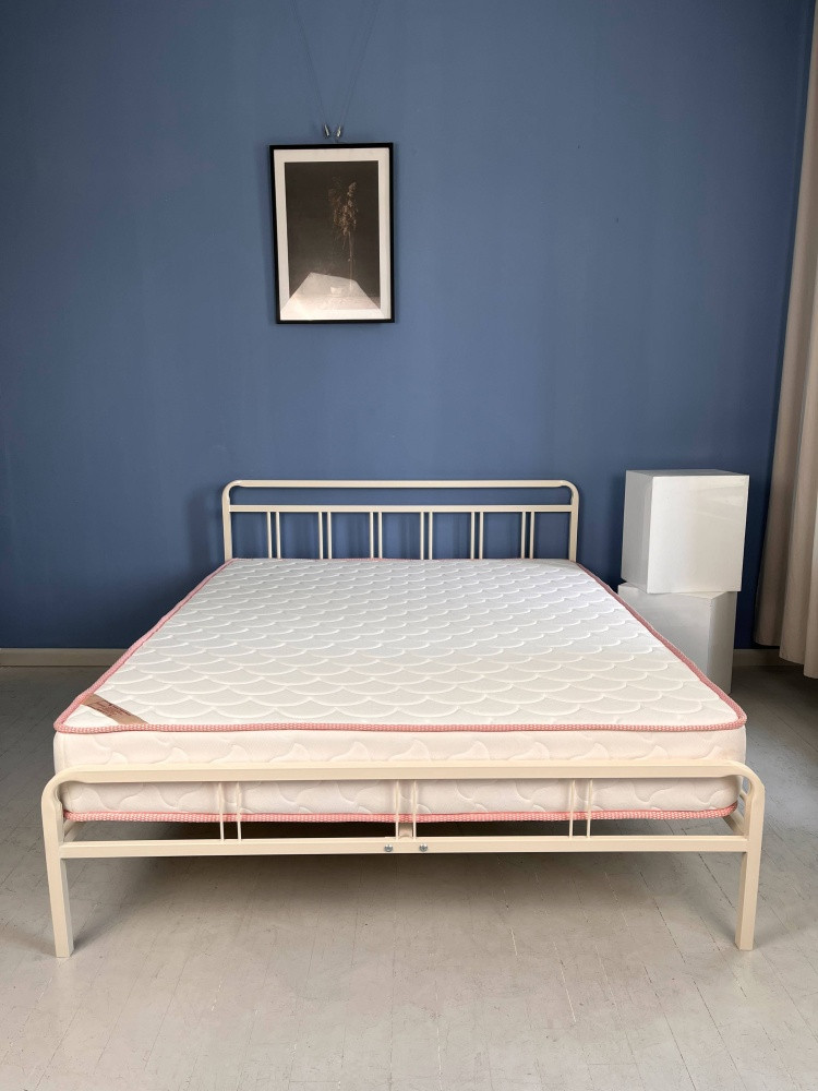 Кровать Кармэла 180 кремовая