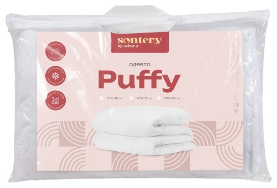 Одеяло Askona Одеяло Puffy 172х205 всесезонное