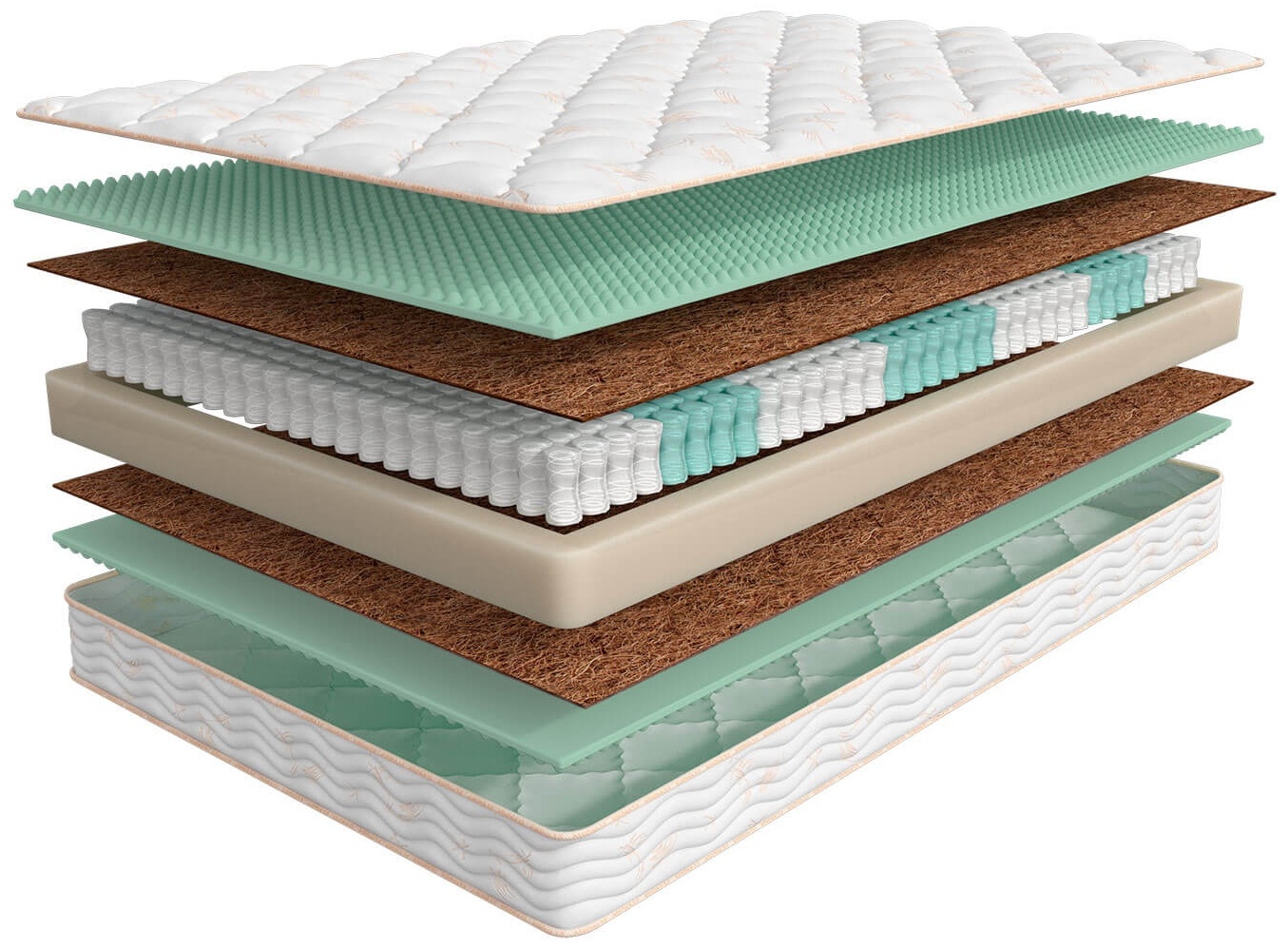 Матрас Askona Askona 3.0 ProComfort Medium, 180x200x22 см, чехол трикотаж