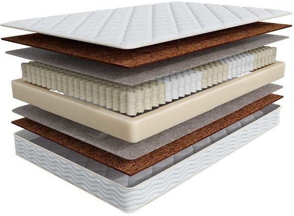 Матрас Askona 3.0 Comfort Extra Firm, 180x200x21 см, чехол трикотаж