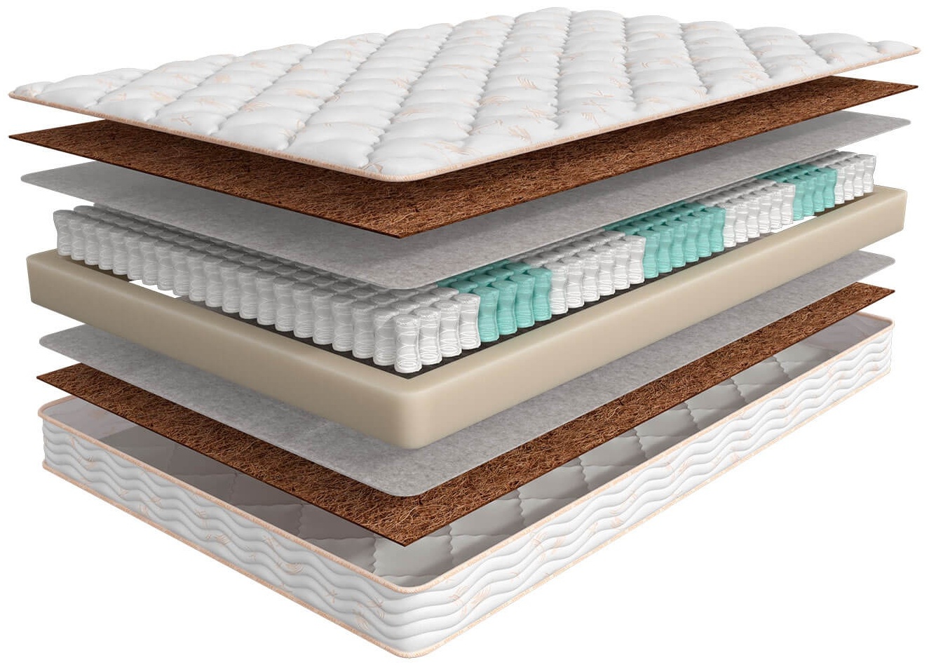 Матрас Askona 3.0 ProComfort Firm, 160x200x19 см, чехол трикотаж