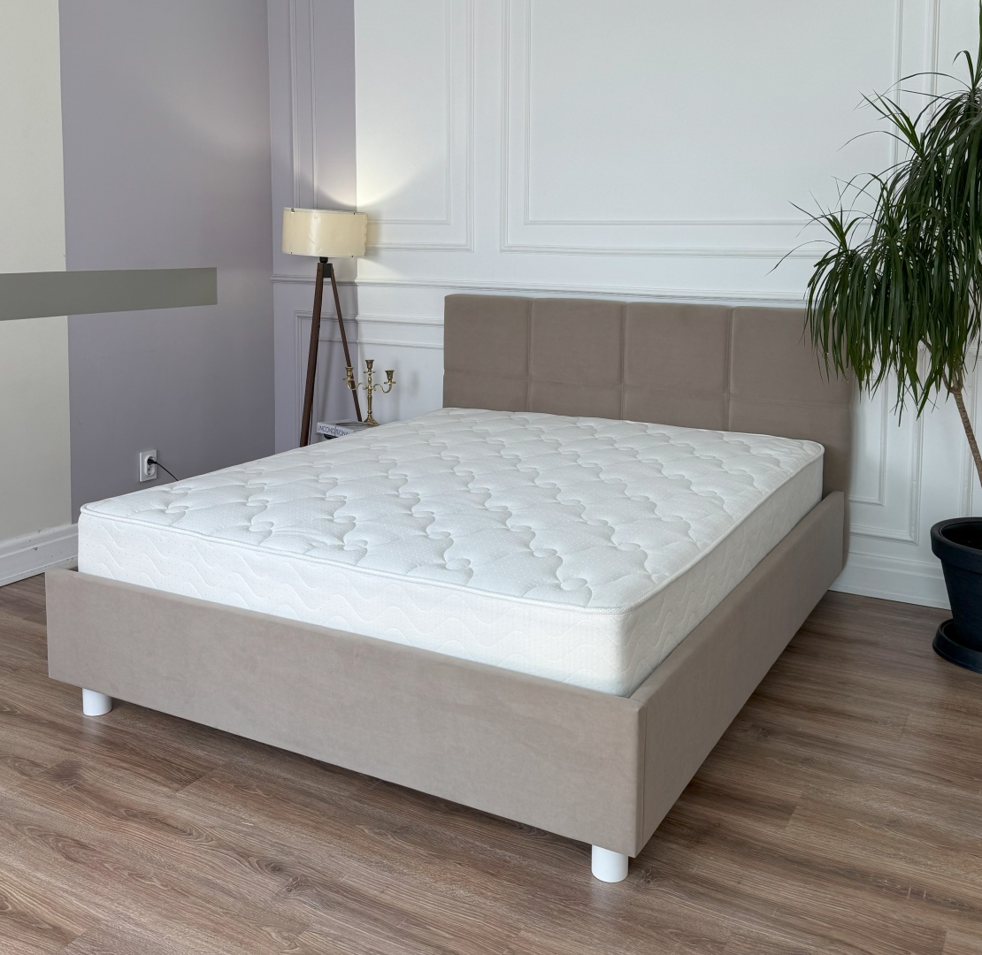 Кровать Dreamo Элегия Gustavo 180 бежевый