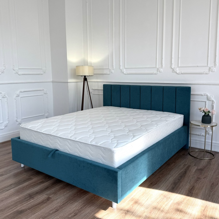 Кровать Dreamo Симона 160 бирюзовый