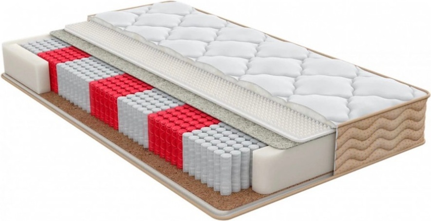 Матрас SOUL Fines, 180x200x24 см, чехол трикотаж, велюр